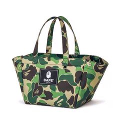 BAPE KIDS A Bathing Ape 2021 SPRING SUMMER COLLECTION Shopping Bag & Eco Bag | eBay Large Capacity Rectangular Lunch Bag For Summer, Green Canvas Bags For Summer, Green Satchel Canvas Bag For Summer, Casual Green Bucket Shaped Bag, Casual Green Bucket-shaped Bag, Casual Travel Lunch Bag With Removable Pouch, Trendy Summer Bucket Canvas Bag, Summer Canvas Bag With Pockets For Shopping, Summer Shopping Canvas Bag With Pockets