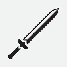 Sword Vector Art, Icons, and Graphics for Free Download Witches Art, Crossed Swords, Icon 5, Vector Icons Illustration, Game Icons, Ui Game, Viking Art, Logo Typography