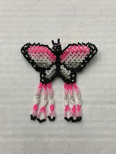 Lovely hand beaded Guatemalan butterfly shape hair clip- Barrette, with fringes. Beautiful vibrant colors. Perfect for A gift!! Butterfly Hair Clip, Butterfly Hair, Butterfly Shape, Barrette Clip, Hand Beading, Barrettes, Guatemala, Hair Clip, Hair Clips