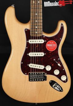 Squier Classic Vibe 70s Stratocaster Natural Electric Guitar Nature