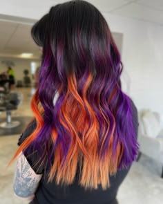 Halloween Hair Color Ideas For Dark Hair, Red Hair Vampire, Hair For Halloween, Purple Black Hair, Hairstyles Halloween, Hair Dye Tips, Hair Colour Inspo