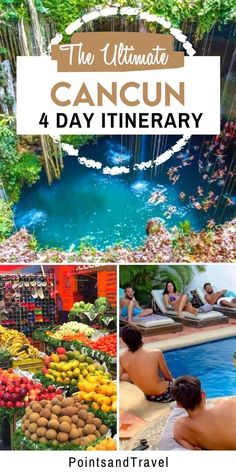 The Ultimate Cancun 4-Day Itinerary Cancun Mexico Beaches, Mexico Bucket List, Mexico Itinerary, Mexico Beaches, 60 Birthday