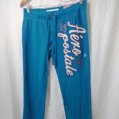 New With Tags Aeropostale Blue Drawstring Skinny Sweat Pants, Size Medium, Item Is In Good, Clean Condition. Comes From A Smoke Free And Pet Free Home. Need Additional Info On This Item? Contact Us Directly With Any Questions Or Concerns! Blue Stretch Cotton Sweatpants, Trendy Blue Cotton Sweatpants, Trendy Stretch Blue Sweatpants, Sweat Pants, Aeropostale, Track Pants, Pant Jumpsuit, Sweatpants, Pants For Women