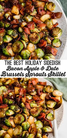 the best holiday side dish brussel sprouts and potatoes