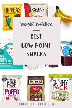 the best low point snacks for weight watchers