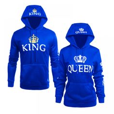 The best online shop for sparkling couples; - Free shipping worldwide; https://www.couplegear.com Hood Clothes, Matching Hoodies For Couples, Couple Hoodies, Couples Sweaters, Matching Hoodies, Knit Hat For Men, Matching Sweaters, Couples Sweatshirts, King And Queen