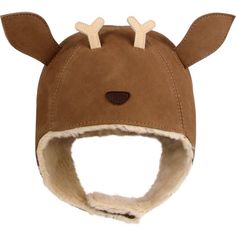 Warm sweet and very soft; the Kapi Hat keeps your little one warm in the cold winter! | Donsje Amsterdam | Kapi Special Stag Hazelnut Nubuck Hat, Brown (Multicolor, Size 7-8Y) | Maisonette collects the best children’s products from around the world (unlike Zulily, Etsy, The Tot, Farfetch Kids, Childrensalon, Crate and Kids, Kohls, Wayfair, Buy Buy Baby, Nordstroms, Mini Boden, J.Crew Factory, or PotteryBarn Kids), creating a curated shopping experience for you. Think of us as your shortcut to fa Soft Hats, Baby Shower Inspiration, Animal Hats, Bear Hat, Vintage Eclectic, Baby Warmer, Buy Buy Baby, Cute Sets, Nairobi