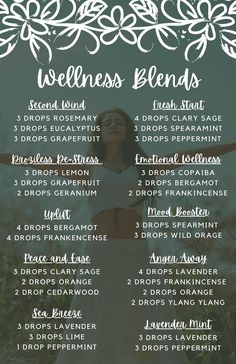 Essential Oil Blends For Witches, White Sage Essential Oil, Doterra Oil Blends, Marjoram Essential Oil Blends, Topical Essential Oil Blends, Doterra Tea Recipes, Petrichor Essential Oil Blend, Hotel Scent Essential Oil Blend, Vanilla Essential Oil Blends