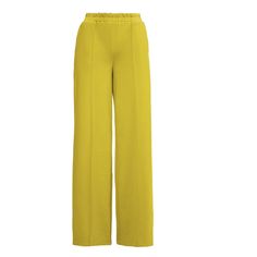 These wide-leg trousers feature a relaxed, flowing silhouette that offers both style and comfort. With a high waist and loose fit, they create a flattering, elongated look perfect for work or casual wear. Versatile and chic, they pair well with both tailored tops and casual tees for effortless sophistication 95% viscose 5% elastane Tailored Tops, Casual Tees, Stocking Fillers For Her, Casual Tee, Independent Designers Fashion, Jacket Sale, Trouser Jeans, Yellow Orange, Wide Leg Trousers