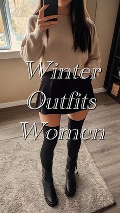 Very Cold Winter Outfits Snow Casual, Rooftop Outfit Night Winter, Friday Winter Outfit, Outfit For Work Winter, Easy Office Outfits, Casual Back To School Outfits, Siren Outfits, Casual Winter Outfits For Women, Winter Outfits For Women