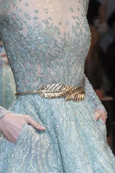 Details at Zuhair Murad Couture S/S 2014 Couture 2014, Spring Couture, Ice Queen