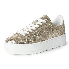 Experience the perfect blend of style and comfort with the J. Adams Hero Platform Sneakers for Women. These sneakers are designed to add a contemporary urban edge to your everyday look. Featuring a striking design with star accents, these shoes are not just about looks; they are built for all-day comfort. The breathable upper material and soft lining provide a plush feel, while the padded footbed and high-quality rubber sole offer excellent arch support. Whether you are running errands or hittin Shoes With Arch Support, Fashion Tennis Shoes, Conscious Lifestyle, Personal Empowerment, Glitter Shoes, Sneakers For Women, Silver Shoes, Casual Lace, Classic Dress