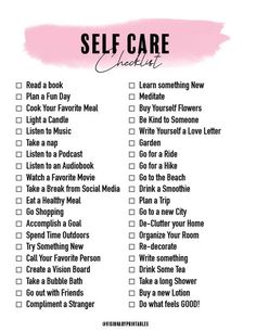 Self Care Checklist, Law Of Attraction Planner, What To Do When Bored, Self Care Activities, Bullet Journal Ideas Pages, Gratitude Journal, Self Care Routine