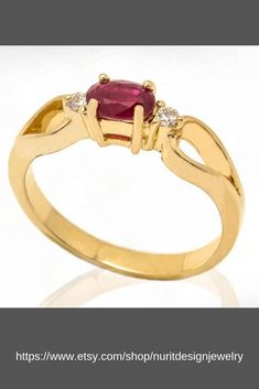 unique engagement ring made of solid gold with ruby and diamonds- for a special proposal. solitaire diamond, unique promise ring, Luxury diamond engagement ring for her, special love gift, promise ring, dainty ring, Precious Ring, Personalized ring, custom ring, bridal band ,on sale #nuritdesignjewelry#engagementringsunique#engagementringsdesigns#weddingring#proposalring#personalizedjewelry#handmadejewelrydesigns#dainthjewelry Unique Promise Rings, Wedding Jewelry For Bride, Engagement Rings Couple, Ring Luxury, Precious Rings, Engagement Ring For Her, Engagement Wedding Ring Sets, Unique Engagement Ring, Personalized Ring