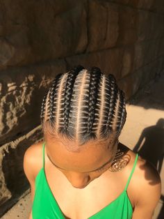 Jumbo Stitch Braids Cornrows, 7 Stitch Braids, 6 Straight Back Braids, Pushback Cornrows, 6 Feedin Braids Straight Back, Stitch Cornrows For Black Women, 6 Straight Back Feed In Braids, Cornrows Natural Hair No Extensions, Large Cornrows