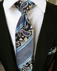 Treat yourself with one of our Tie Sets.What You Get: Tie, Pocket Square & Cufflinks. Material: SilkFull Tie Length: 59in,Start 1.5in, End 3.4in/ Hankerchief 9x9in. We offer FREE International Shipping World Wide! Elegant Blue Neckwear For Business, Luxury Blue Suit And Tie Accessories For Office, Blue Elegant Handkerchiefs For Business, Elegant Blue Handkerchiefs For Business, Elegant Blue Pocket Square As Gift, Elegant Blue Pocket Square For Gift, Elegant Blue Pocket Square For Semi-formal Occasions, Elegant Blue Semi-formal Pocket Square, Necktie Set