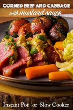 a plate filled with meat and vegetables on top of a table