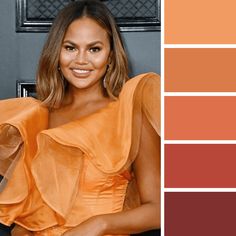 True Autumn Hair Color, True Autumn Outfits, Warm Skin Tone Colors, True Autumn Color Palette, Autumn Colour Palette