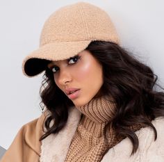 Introducing our cozy and stylish warm knitted baseball cap for women! Perfect for the upcoming fall and winter seasons, this hat is not only fashionable but also designed with ultimate comfort in mind. Made with high-quality materials, it will keep your head nice and toasty during those chilly days. The classic baseball cap shape adds a touch of sporty charm, while the knitted texture adds a cozy and trendy twist. Whether you're running errands or going for a casual outing, this hat is a must-have accessory to complete your fall and winter wardrobe. Stay warm and stylish with our knitted baseball cap! The cap is designed for a head circumference of up to 56 cm. Yarn: 40% wool, 30% angora, 25% polyamide, 5% elastane Size: universal. Please note that due to lighting effects, monitor's bright French Winter Fashion, Baseball Cap For Women, Knitted Texture, Get Ready For Fall, Fall Hats, Wool Caps, Winter Cap, Cotton Gifts, Ready For Fall