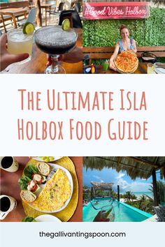 the ultimate guide to the ultimate food and drink destination in the philippines, including an outdoor pool