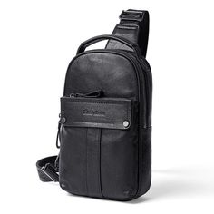 Add a touch of style and practicality to your ensemble with our Men's Leather Designer Crossbody Bag. Whether you're heading to the office, embarking on a journey, or simply running errands, this versatile bag has got you covered. With its reliable zipper closure, your belongings stay secure and accessible. The unisex design ensures it's a fashionable choice for anyone. Crafted from genuine leather with a polyester lining, it combines durability and luxury. The satchel shape provides ample space Business Bags Men, Designer Crossbody Bag, Designer Aesthetic, Designer Crossbody, Designer Crossbody Bags, Business Bag, Leather Pieces, Bag Vintage, Designer Bag