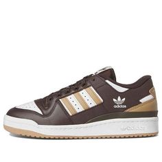 adidas Forum 84 Low ADV 'Dark Brown Ecru Tint' HP9087 (SNKR/Cozy/Skate/Light/Unisex/Low Top/Non-Slip/Wear-resistant) Adidas Forum, Tennis Shoes, Low Top, Adidas Originals, Dark Brown, Tennis, Adidas, Sneakers, How To Wear