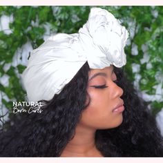 Cute headwrap hairstyles from Natural Born Curls ||| Satin headwraps. Natural Hairstyles , curly hairstyles , Headwrap styles, Headwrap tutorial, headwrap outfit Headwrap hairstyles tutorials, Headwrap for natural hair, Headwraps for braids, Headwraps for natural hair Headwraps for braids, Headwraps black women, Headscarf styles, Headscarf outfit, Headscarf, Headscarf styles natural hair, Headscarf tutorial, Headscarf black women, curls , natural hair growth, kinky hair styles , kinky hair