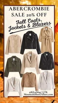 Follow my shop @klynmag on the @shop.LTK app to shop this post and get my exclusive app-only content! Shop up to 20% off fall outerwear essentials, from cropped tweed blazers to chic trench coats and vegan leather moto jackets. Perfect for layering all season long. Don’t miss these deals! #liketkit #LTKGiftGuide #LTKStyleTip #LTKVideo@shop.ltkhttps://liketk.it/4VQrU Casual Office Fashion, New England Fashion, Fall Outerwear, Blogger Outfits, Fall Coat, Sherpa Jacket, Fall Street Style, Dressy Outfits, Leather Moto