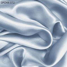 PLEASE NOTE: This silk is available by special order only and is not eligible for any discounts. Additionally, the color swatch comes in silk charmeuse as it is for color purposes only. Please allow an additional 1-2 business days for processing. Solid Silk Charmeuse Color - Misty Blue Content - 100% Silk Width - 44/45" Fabric Care - Dry Clean Only Silk Blue Aesthetic, Blue Fabric Swatches, Blue Silk Aesthetic, Silk Colors Fabrics, Silk Fabric Swatch, Blue Fashion Aesthetic, Silk Aesthetic, Satin Fabric Texture, Blue Silk Fabric