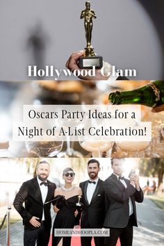 oscars party ideas for a night of at - list celebration by hollywood goodies