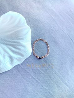 **I recommend ordering 1 UK size up to your usual solid ring size.** ・All items are lovingly handcrafted made to order. :) ・All metal components are 14K gold filled. ・Very light weight and comfortable to wear everyday. ・The stone size is 2.0 to 2.5mm. ♥︎Gold filled jewelry is hypoallergenic, waterproof and will not wear off or chip over time. (although we suggest taking them off before showering, sleeping etc for maximum longevity) Other extra dainty chain rings with Amethyst, Aventurine, Labrad Rings With Amethyst, Chain Rings, Grey Ribbon, Freshwater Pearl Ring, Dainty Chain, Black Spinel, Pinky Ring, Smokey Quartz, Stacking Ring