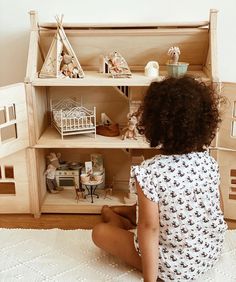 Victorian Dollhouse | Wooden Dollhouse for Little Girls – Little Wonder & Co Plan Toys Victorian Dollhouse, Ikea Dollhouse, Kids Doll House, Imaginary World, Making Wooden Toys, Doll Furniture Diy, Indoor Play Areas, Victorian Dollhouse, Dollhouse Miniatures Diy