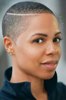 Low Haircuts, Short Shaved Hairstyles, Shaved Hair Designs, Tapered Natural Hair