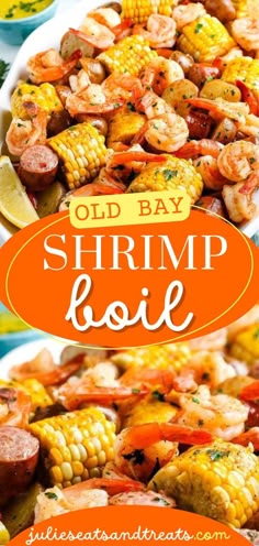 Out of weeknight dinner ideas? You have to try this seafood recipe for dinner! Old Bay Shrimp Boil Recipe Try is a mixture of corn on the cob pieces, shrimp, smoked sausage, and baby potatoes. Save this pin! Southern Living Shrimp Boil, Shrimp Boil In Turkey Fryer, Shrimp Boil On The Grill In Foil Pan, Shrimp Boil Baked In Oven, Country Low Boil Recipes, Campfire Shrimp Boil, Lo Country Boil Recipes, Steamed Shrimp And Potatoes, Old Bay Shrimp Casserole