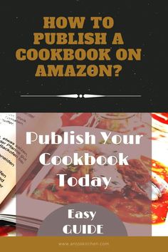 an open book with the title how to polish a cookbook on amazon?