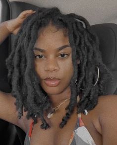 Girl With Locs, Locs Women, Locs Long, Natural Hair Long, Thick Locs, Dreads Styles