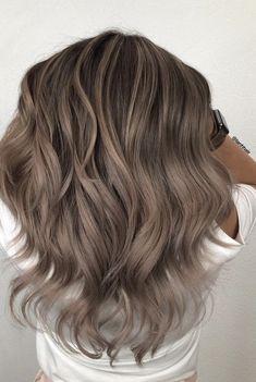 Ash Brown Hair Balayage, Ash Blonde Hair Balayage, Rambut Brunette, Mushroom Hair, Dark Brunette Hair, Ash Brown Hair, Ash Hair Color, Brown Hair Inspo, Brunette Hair With Highlights