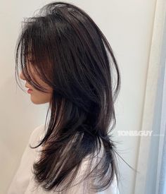 Korean Wolf Cut, Longer Layers, Asian Long Hair, Korean Haircut, Asian Haircut, Fine Straight Hair, Hair Inspiration Long, Long Layered Haircuts