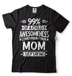 "Mom Gift, Mom T-Shirt, Mother's Day Tee, Step Mom Tee, Mothers Day Gift Ideas, Mother T-shirt Cool Mother's Day Gift, Funny Mom T shirts This ULTRA COTTON UNISEX T-shirt is made of Pre-shrunk 100% cotton, 6.1-ounce. * Seamless double-needle 7/8\" collar, Double-needle sleeves and hem, Taped neck and shoulders Our T Shirts and Hoodies are Printed by advanced technology Digital Printer on 100% Ultra Cotton tees and hoodies . We use waterbased textile ink, Safest ink type for everyone. Each T shir Baby Reveal Shirt, Funny Baby Shirts, Aunt T Shirts, Papa T Shirt, Funny Mothers Day Gifts, Papa Shirts, Grandpa Funny, Papa Gifts, Papa Shirt