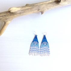 Handmade Teardrop Tassel Earrings For Gift, Gift Long Drop Tassel Earrings, Tassel Beaded Drop Earrings As Gift, Gift Beaded Tassel Drop Earrings, Gift Tassel Beaded Drop Earrings, Tassel Beaded Drop Earrings For Gift, Summer Chandelier Earrings With Tassels As Gift, Hand Print Tattoos, Water Earrings