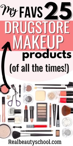 Best Drugstore Makeup 2023, Drugstore Makeup 2023, Good Drugstore Makeup, Makeup Products Drugstore, Drugstore Makeup Routine, Best Drugstore Concealer, Best Cheap Makeup, Primer For Dry Skin, Drugstore Makeup Products