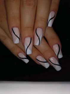 Shilaki 2023 French, Trendy Square Nail Designs, French Nail Designs With Glitter, Nails For Black Tie Wedding, Ombre French Manicure, Simple Toe Nails, Elegant Touch Nails, Nagellack Trends, Graduation Nails