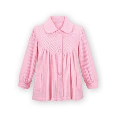 This Soft Fleece Bed Jacket Will Keep You Warm, Comfy And Cozy. It Features A Full Button Front, Flattering Collar, Patch Pockets And An Easy Fit To Wear Over Nightgowns And Pajamas. Approx. 24"L. Machine Wash. Polyester; Imported. Colors Available In Pink, Ivory Or Lavender. Sizes Available In Misses M(10-12) Or L(14-16) And Womens Xl(18-20) Or Xxl(22-24). Pink Bed, Bed Jacket, Long Sleeve Denim Jacket, Long Overcoat, Plus Size Winter, Jacket With Pockets, Collections Etc, Outwear Women, Womens Fleece