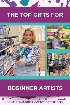 Searching for the best gifts for someone starting their painting journey? This gift guide is packed with must-have tools and supplies to inspire creativity and help beginners thrive. Great for holiday or birthday gifting! Inspire Creativity, Must Have Tools, Top Gifts