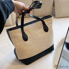 Bird in Bag - Bag female new fashion straw large-capacity women's handbags handbag shoulder bag Street Trends, Women's Handbags, Save The Planet, Bird In Bag, Straw Bag, New Fashion, Straw, Women Handbags, Top Handle Bag