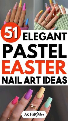 Easter French Tip Nails, Easter Acrylic Nails, Square Nails Short, Easter Nail Art Ideas, March Nail, Trendy Easter, Nails Easter, French Tip Nail Art