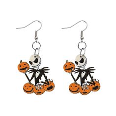 PRICES MAY VARY. Halloween Earrings-These Halloween earrings are all about Halloween theme. We incorporate most Halloween classic elements, 5 different styles available, enough to share with your friends. Material-Lightweight and comfortable: The earring for women is made of wood, nickel free and durable, soft and light, even those with sensitive ears can safely use it. Perfect Gifts-The earrings for women girls are a wonderful gift to your family and friends. It is suitable for Halloween, cospl Fall Parties, Cartoon Halloween, Birthday Thanksgiving, Halloween Cartoons, Ghost Pumpkin, Fall Party, Halloween Theme, Halloween Earrings, Halloween Jewelry