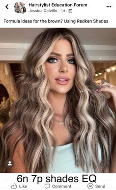 Bronde Money Piece, Redken Brunette, Ash Blonde Hair Balayage, Short Bleached Hair, Hair Colour For Green Eyes, Amber Hair, Strawberry Blonde Hair Color, Money Piece, Dirty Blonde Hair