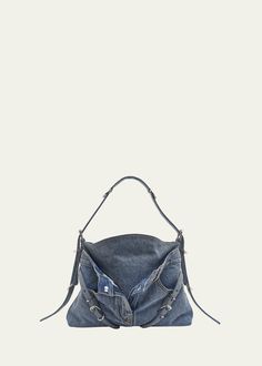 Get free shipping on Givenchy Medium Voyou Shoulder Bag in Boyfriend Denim at Bergdorf Goodman. Shop the latest luxury fashions from top designers. Boyfriend Denim, Bergdorf Goodman, Top Designers, Givenchy, Tops Designs, Shoulder Bag, Luxury Fashion, Free Shipping