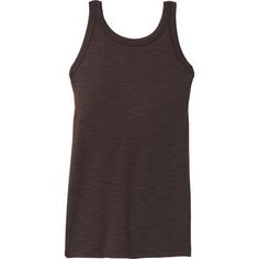 Prana's Becksa Tank is our go-to for active days spent in the studio or strolling around our favorite park. The quick-drying synthetic fabric helps us stay comfy during sweaty yoga classes, while the athletic fit sits close to the skin to stay put through tricky poses. Fitted Casual Anti-odor Activewear, Fitted Anti-odor Casual Activewear, Comfortable Cotton Sports Activewear, Comfortable Cotton Activewear For Sports, Brown Athleisure Activewear For Summer, Casual Fitted Anti-odor Activewear, Casual Racerback Activewear In Recycled Polyester, Comfortable Summer Activewear For Workout, Stretch Cotton Activewear For Outdoor